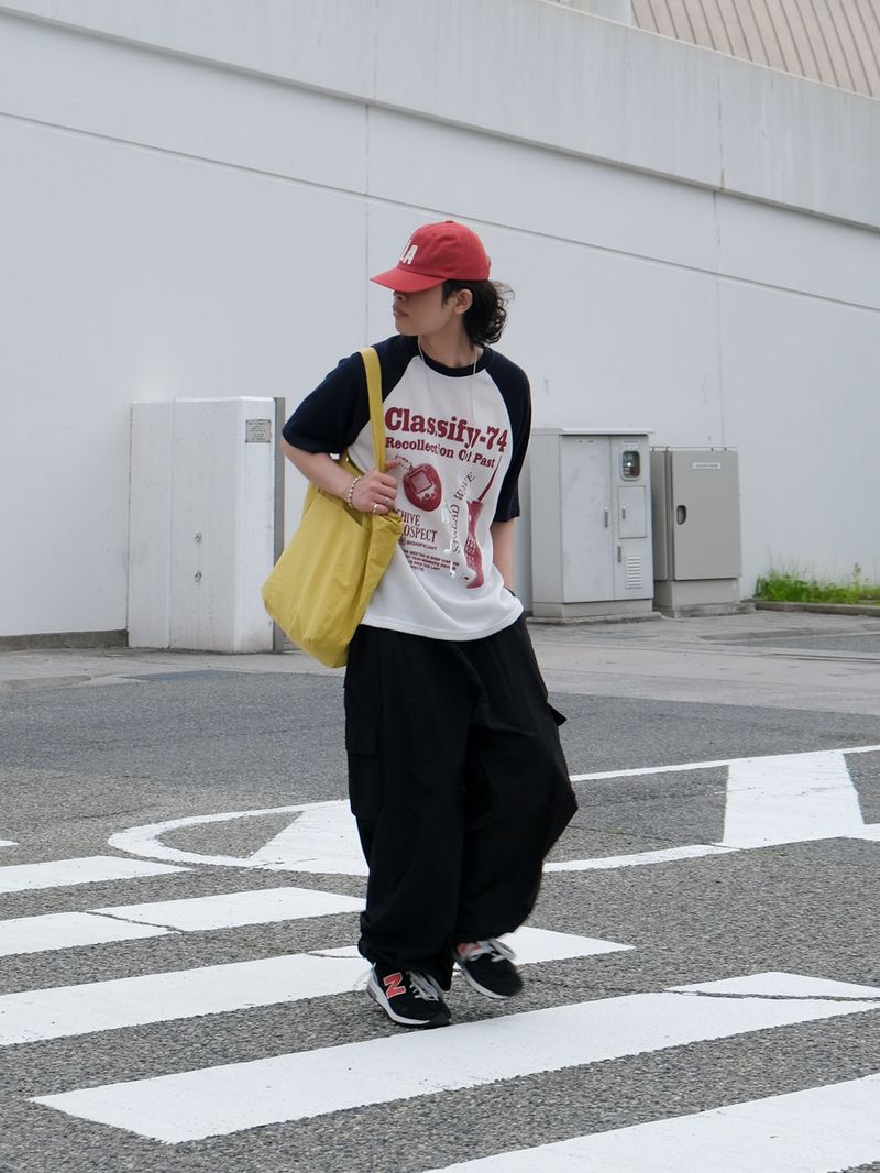XX Raglan Printing Kint 1/2 T