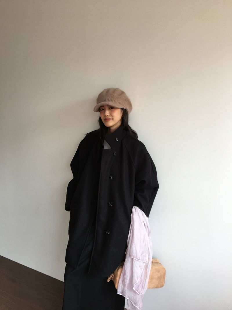 Angora Knit Beret (3color)