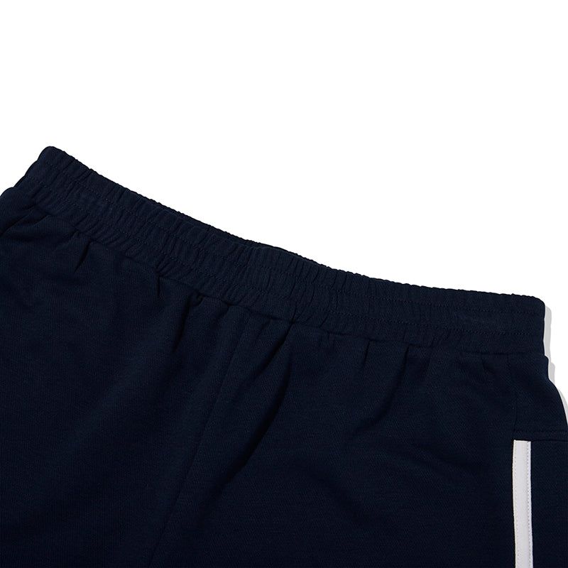 WORDING GRAPHIC DOLPHIN PANTS [NAVY]