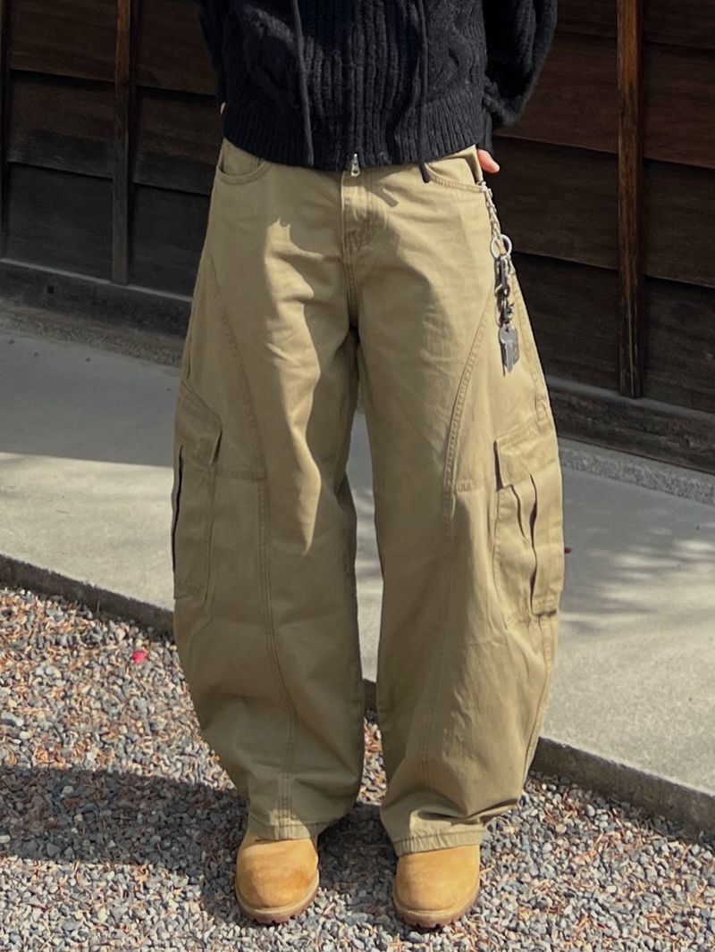 Vesper Curved Cargo Pants (3 Colors)