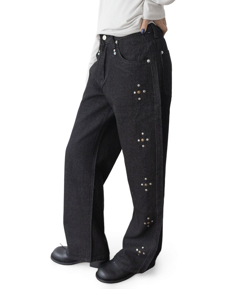 Mandy Studded Straight Pants