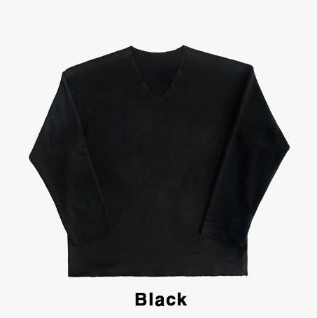 Wind Mohair V-neck Knit
