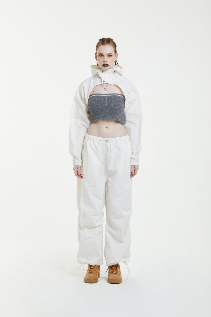 LOG WIDE PANTS