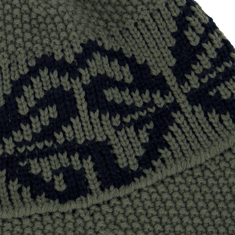 ECLIPSE LOGO KNIT BUCKET HAT