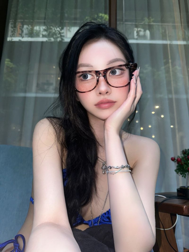 Kitty leopard glasses
