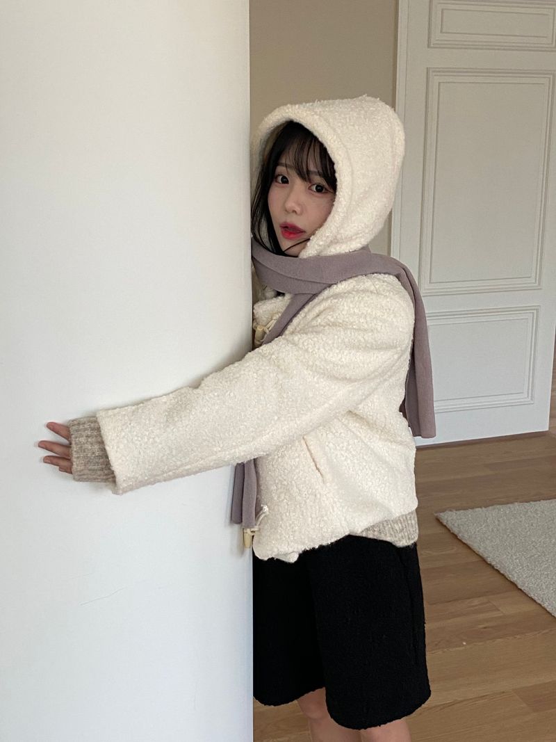 Emery short duffle coat