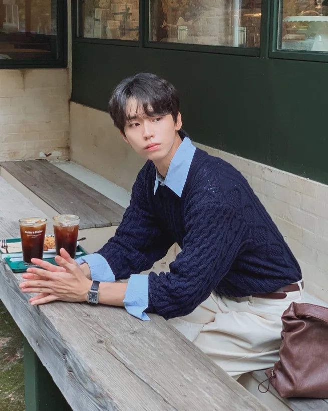 Kaito Cable Loose Fit Knit