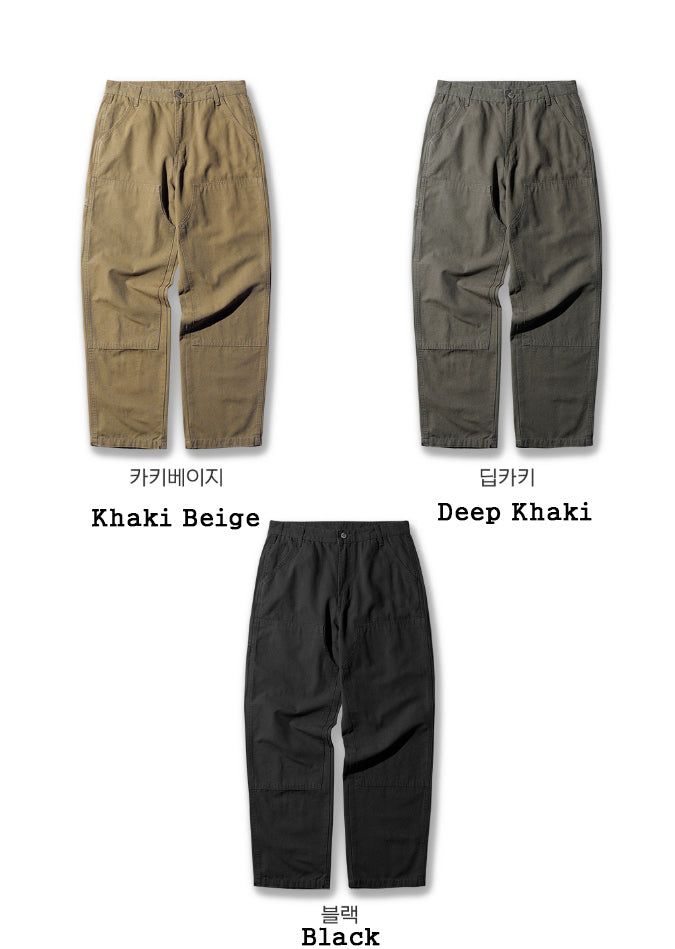 26SS★ Roots Double Knee Work Pants