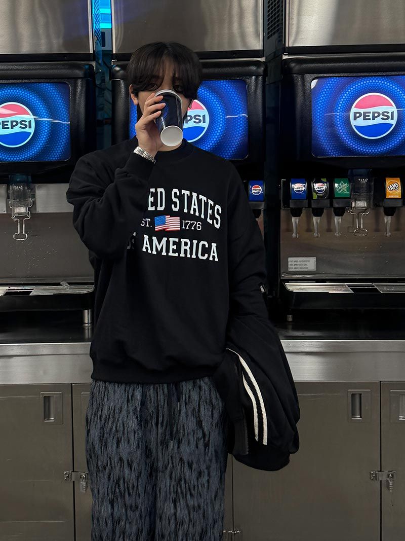 ASCLO(エジュクロ)の「ASCLO United States Sweat Shirt (4color)(Tops)」