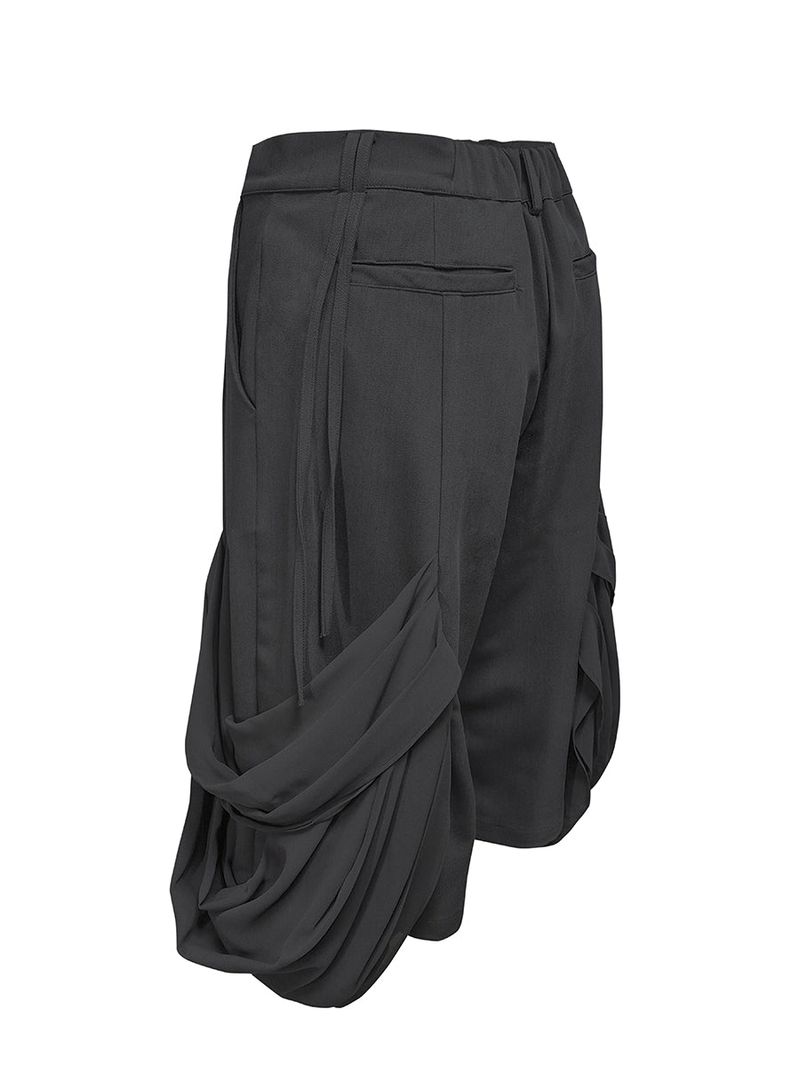  VEIL BERMUDA SLACKS . BLACK
