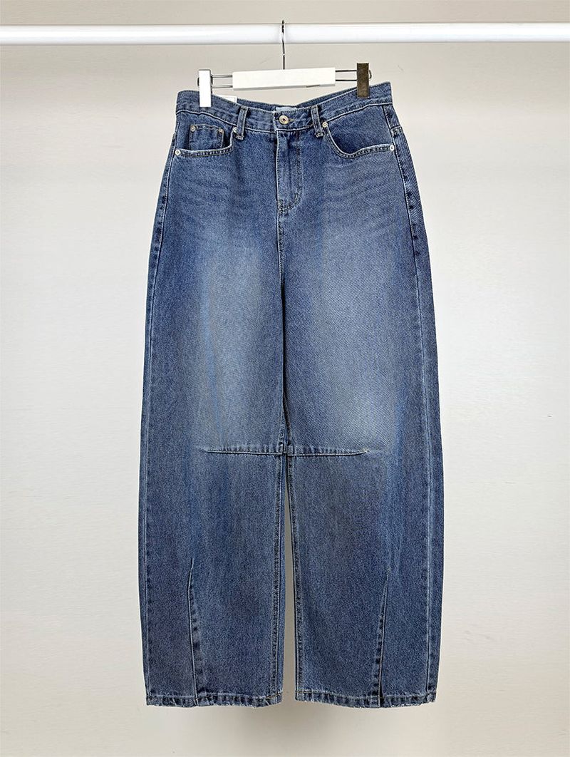 TUCK BALLOON JEANS (2C)
