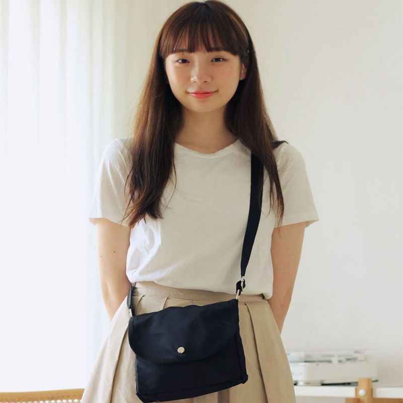 PIECEMAKER（ピースメーカー）の「NYLON MINI BAG (BLACK)（Bags）」