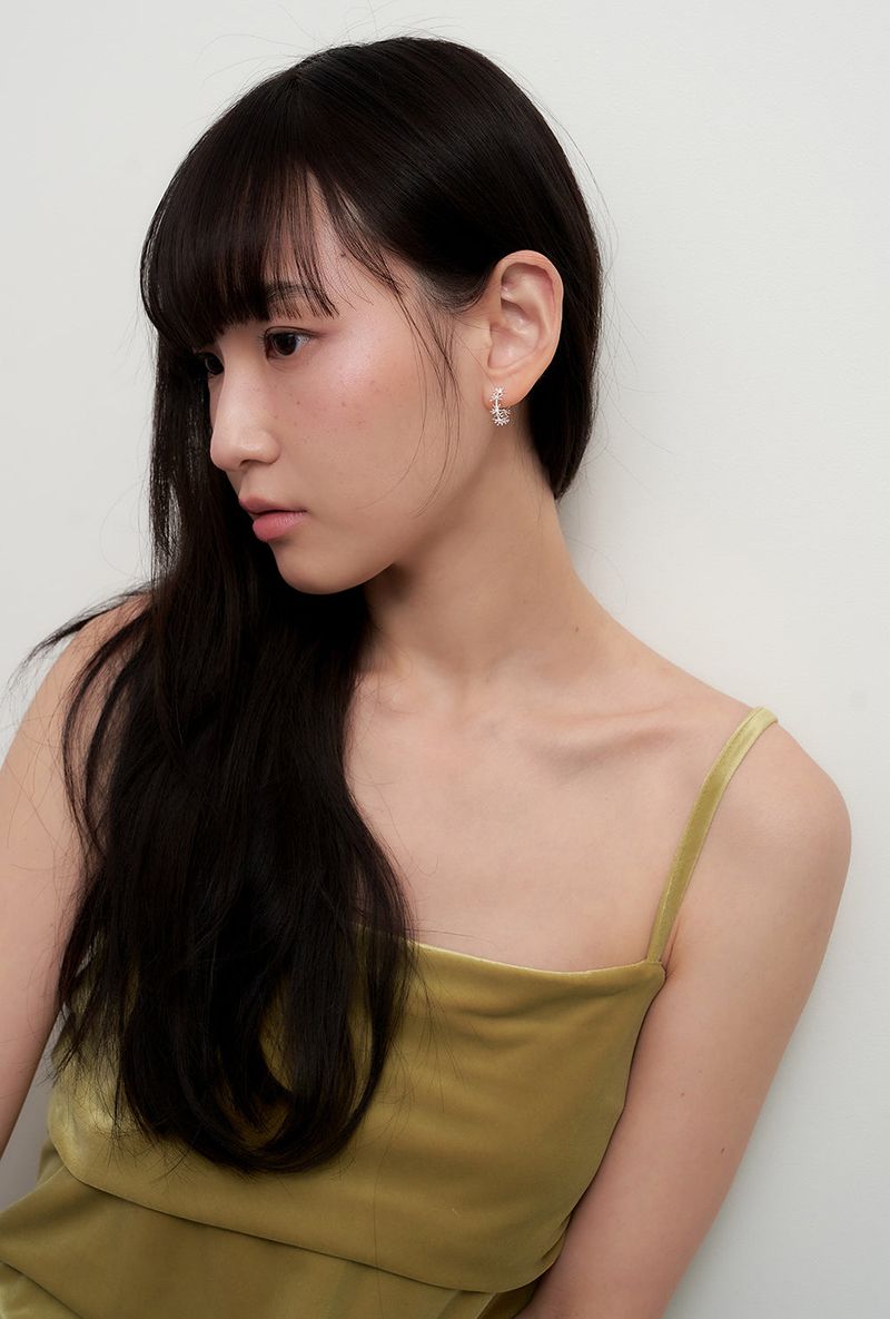 [silver925] dandelion earring - silver