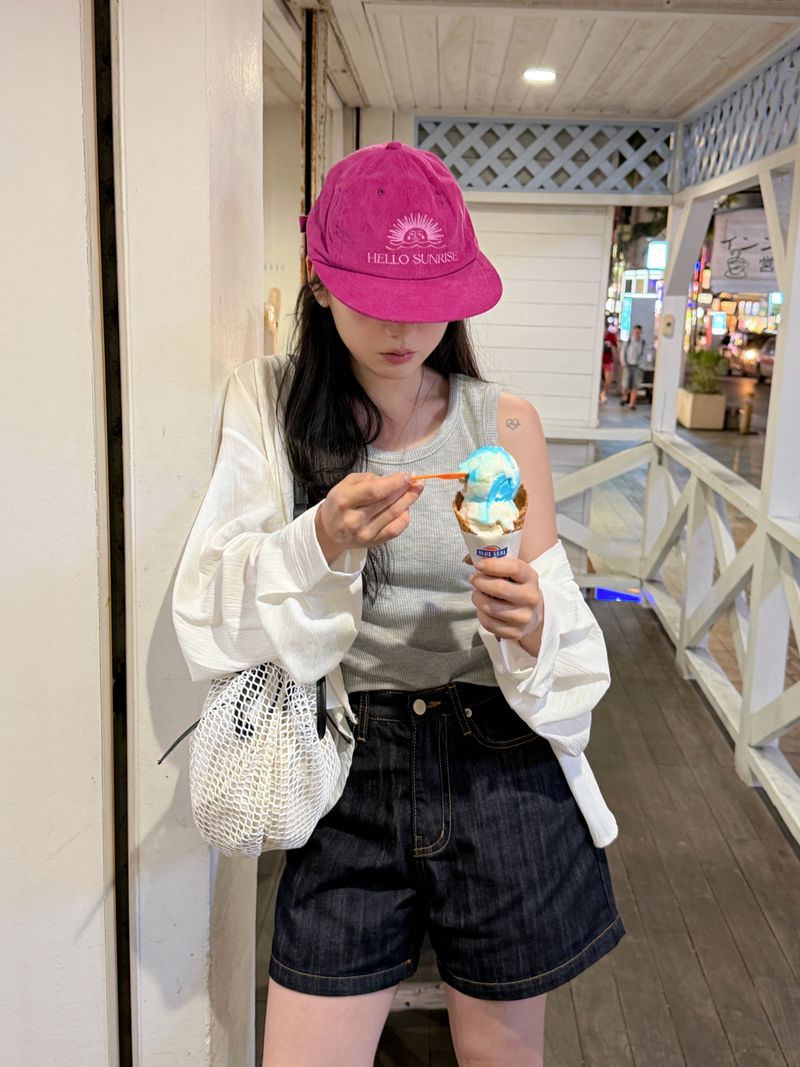 DEARBYME（ディアーバイミー）の「ダオ ノンフェードデニムショーツ（パンツ）」