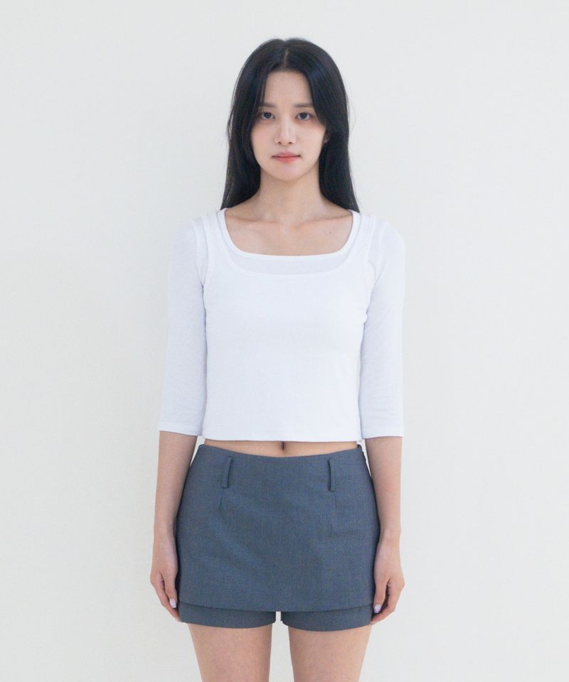 Not your rose（ノットユアローズ）の「Haru t-shirts (Ivory)（Tops）」