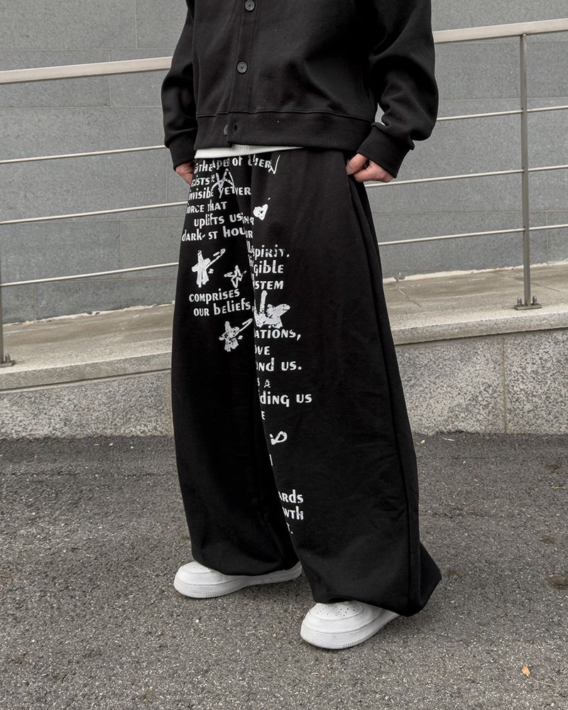 DR Wide Sweatpants