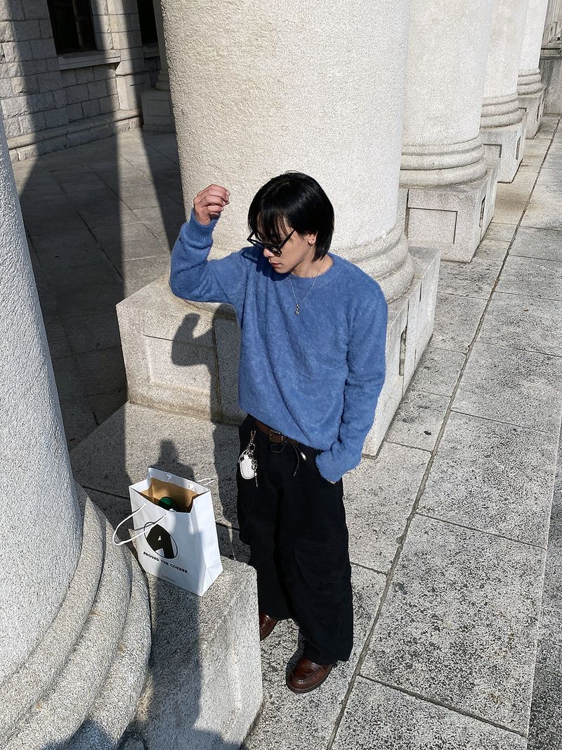 No.0993 west suede BELT