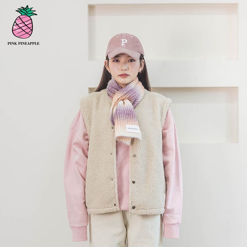 TIEDYEING KNIT MUFFLER
