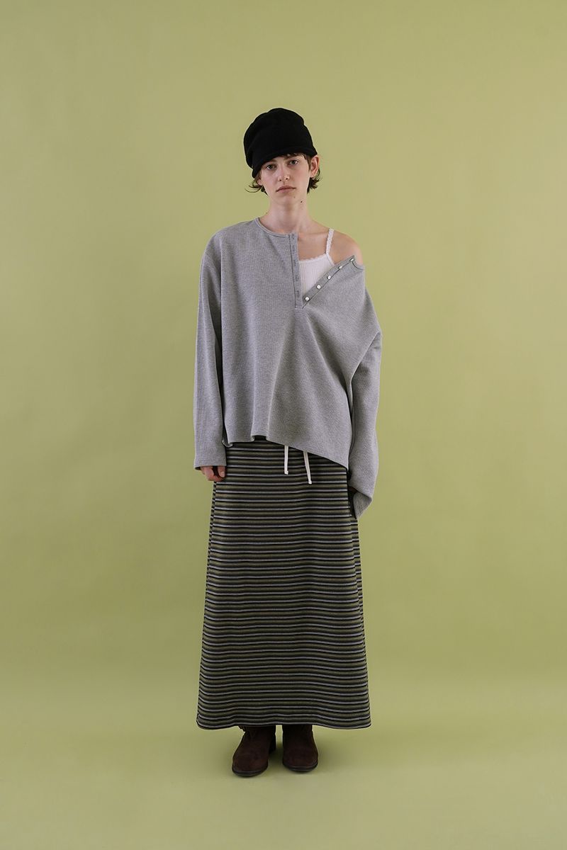 String long skirt_stripe
