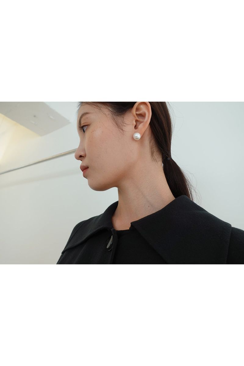 amazing pearl earring (silver925)