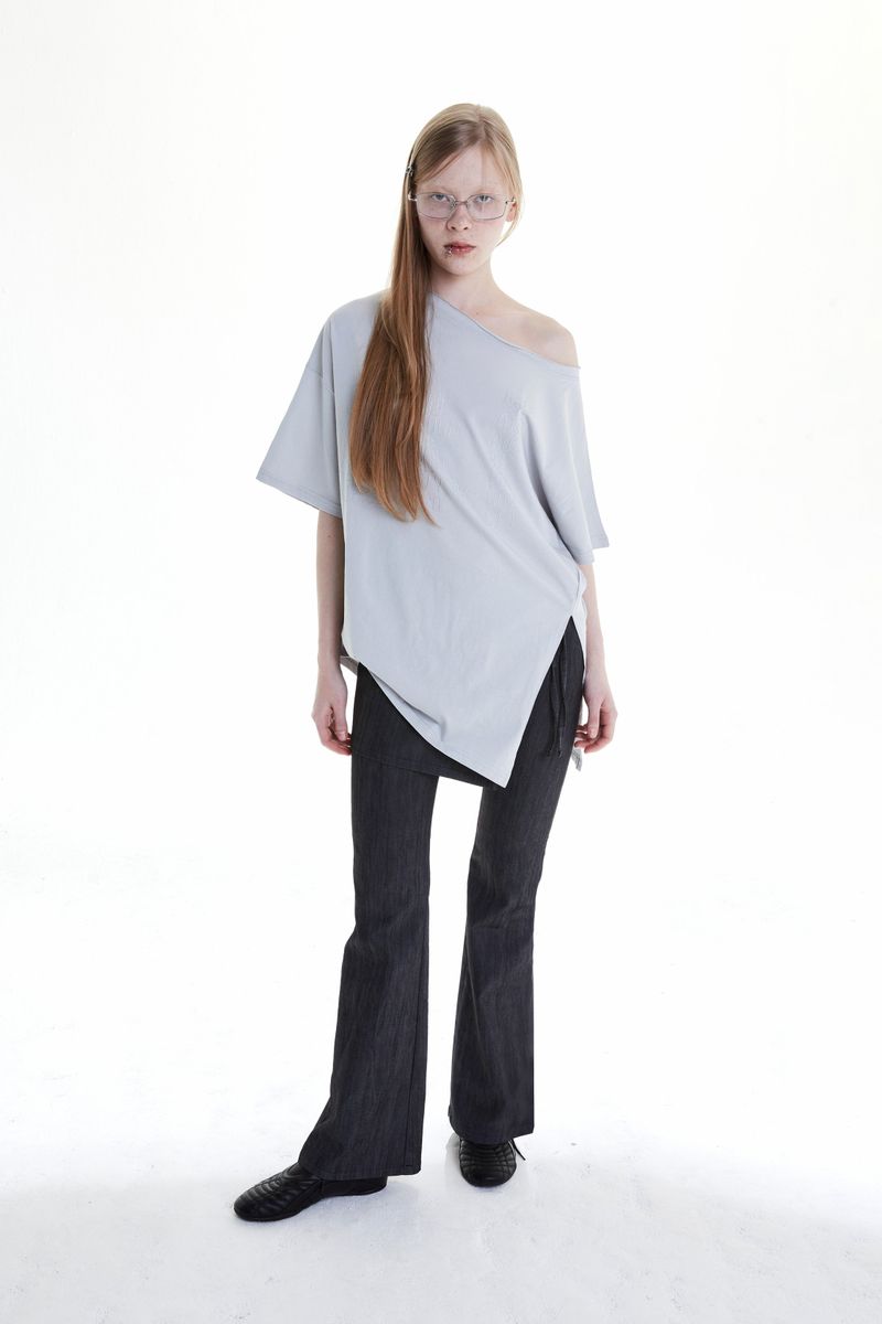DEPARTURE CUBIC UNBALANCED TOP (GRAY)