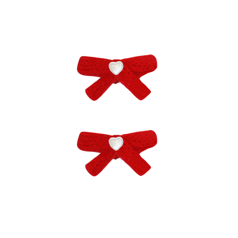 [2EA 1SET] FAIRY FLUFF RIBBON HAIRPIN