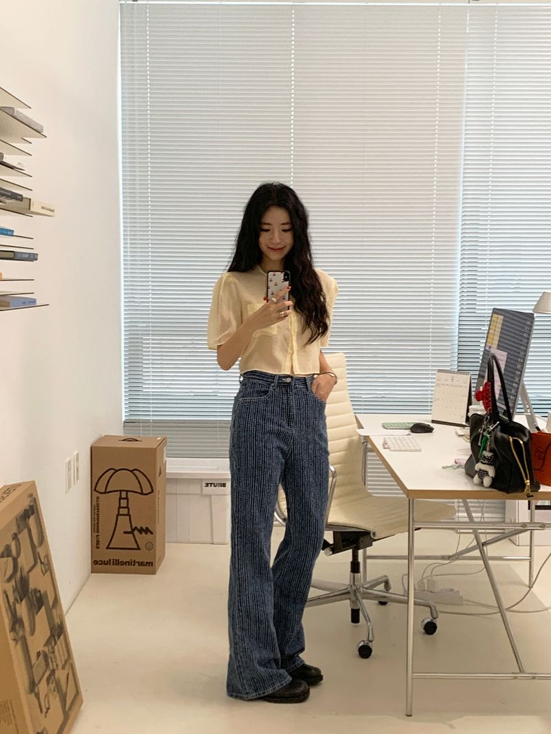 [MADE] Pharrell Punching Long Bootcut Denim