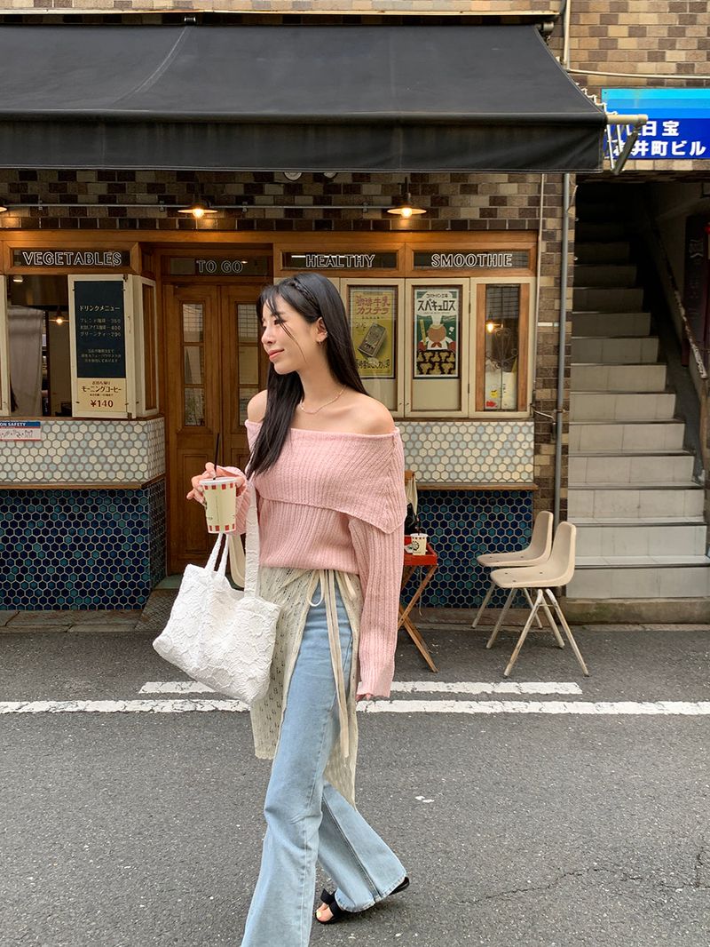 [MADE] Harmo layered knit skirt