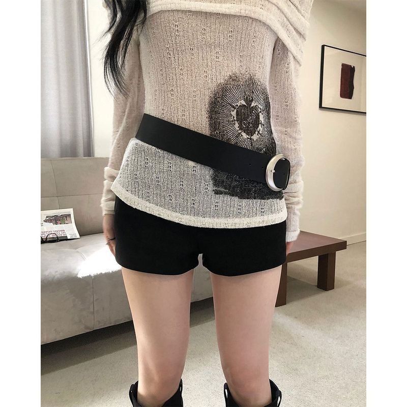 Soft Low-rise Short Pants