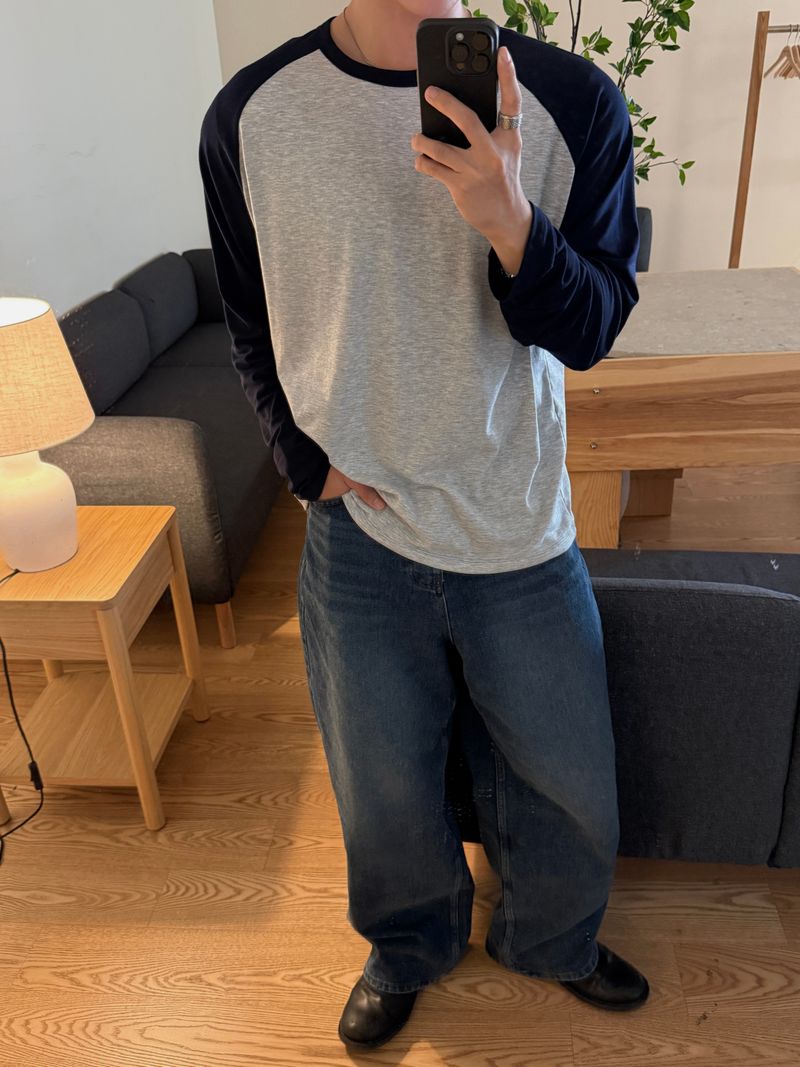 Rotten raglan long sleeve t-shirt