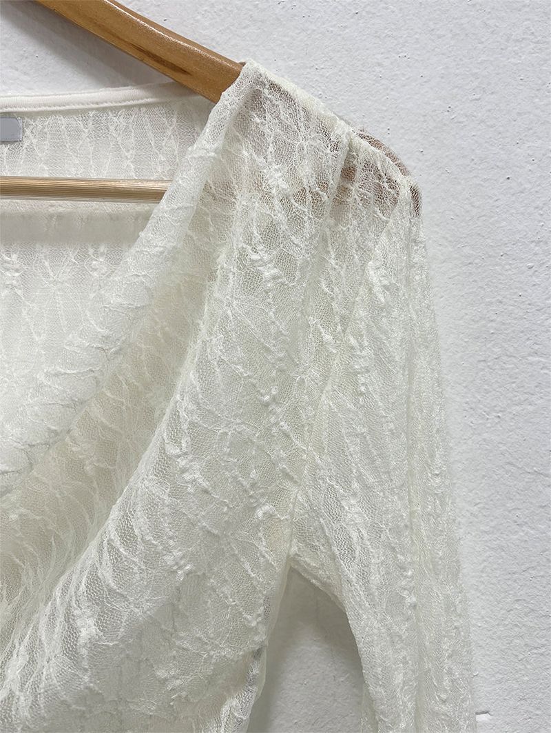 LACE DRAPE LONG SLEEVE (2C)