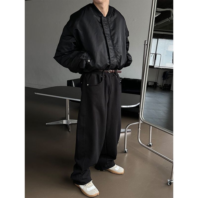  [S/S] Crop ma-1 jumper(2color)