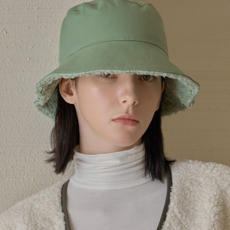 VA Square Label Reversible Bucket Hat / Mint