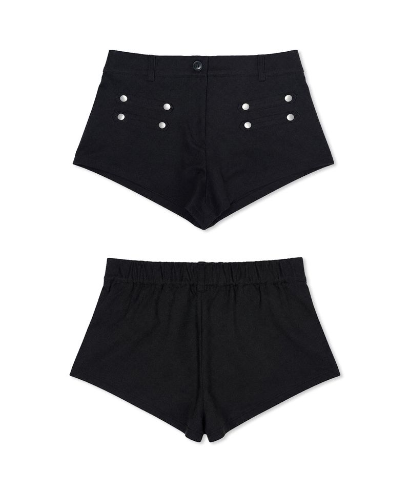 leon button shorts (2colors)