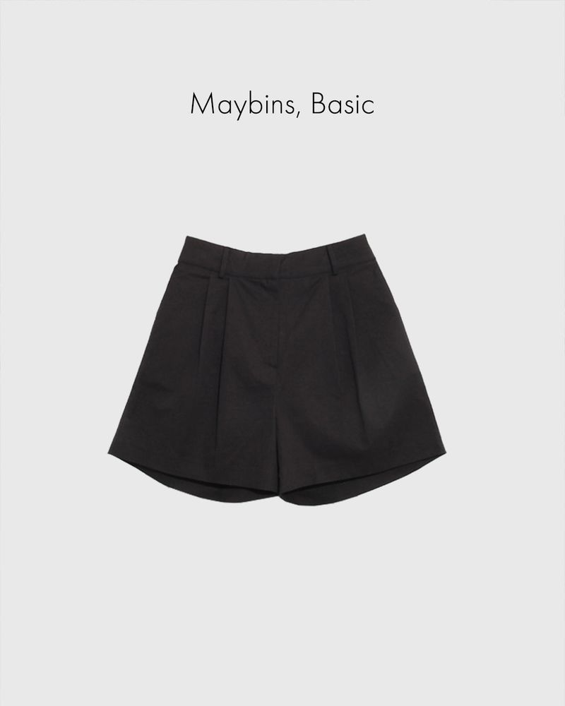 [MADE] Berry Pintuck Shorts