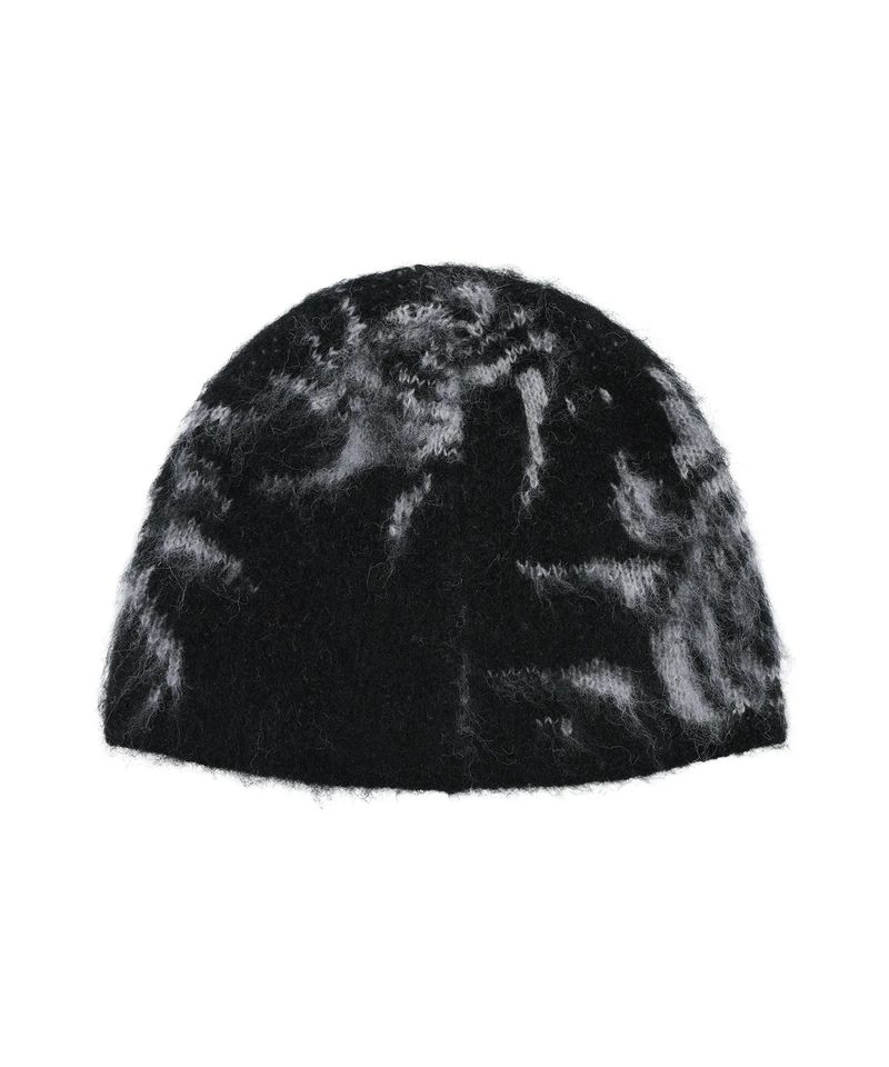 HAIRY SOLAR BEANIE_BLACK