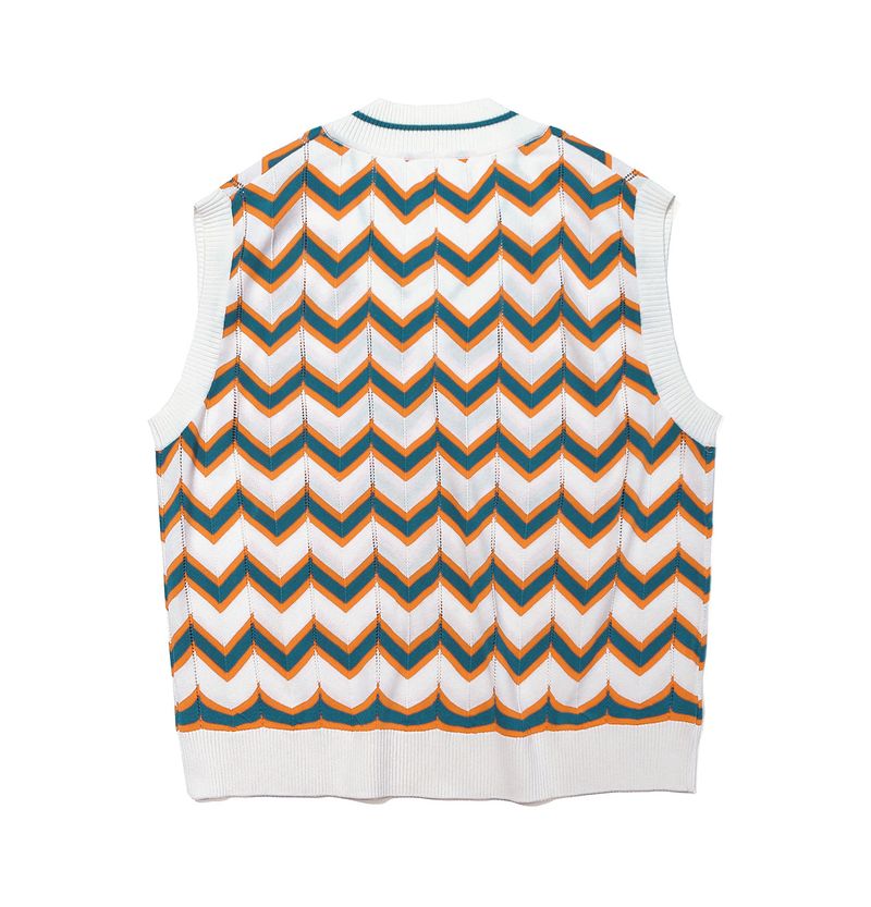 FRIEZE KNIT VEST