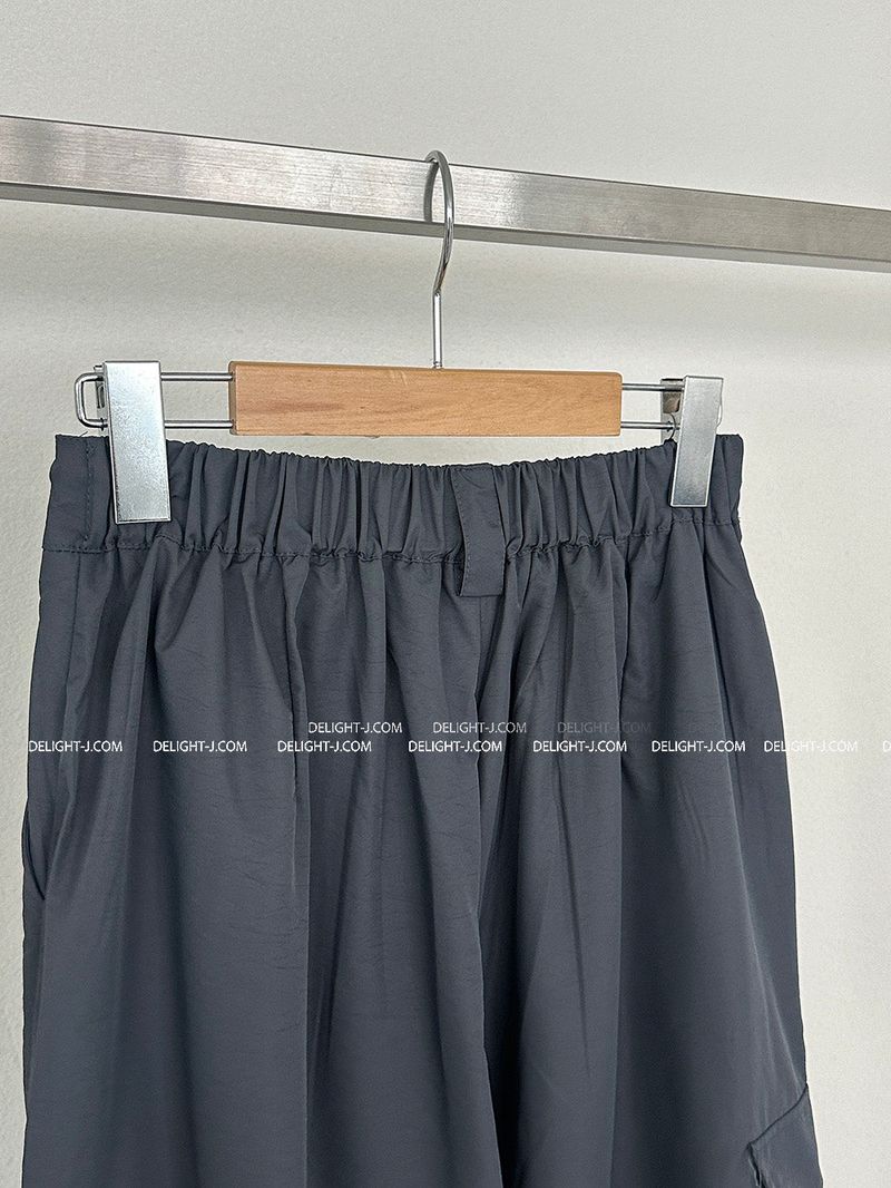 Nikki String Jogger Wide Cargo Pants