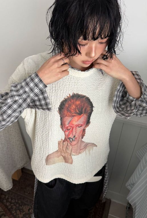 SIDE STRAP CHECK SHIRT