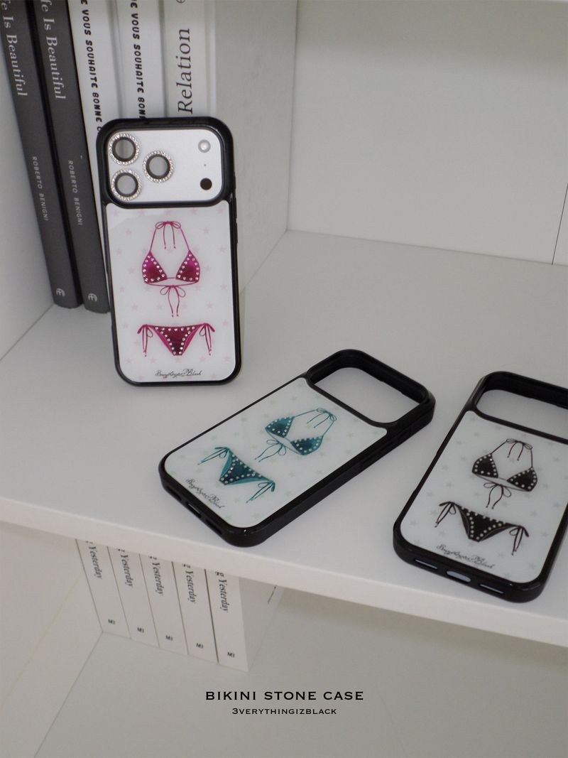 bikini stone case [pink]