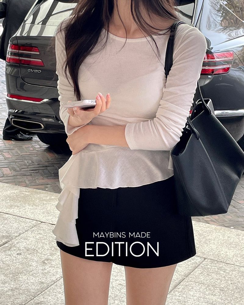 [MADE] If frill T‑shirt