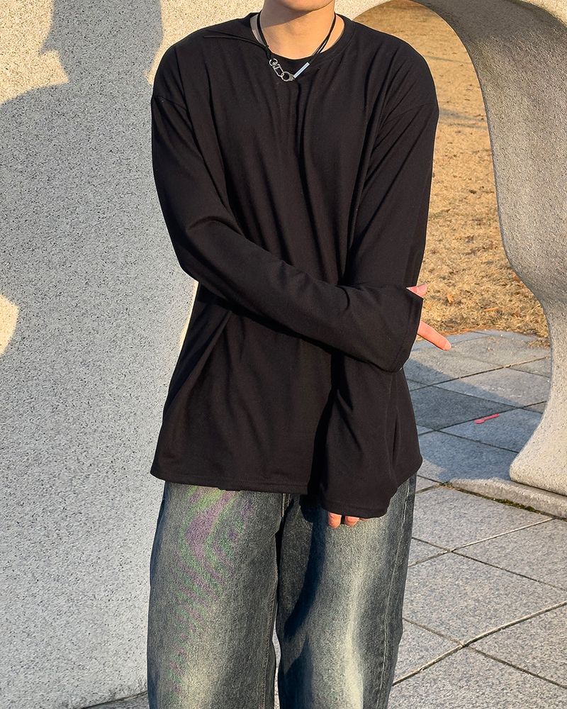 Heavy Brushed Layered Warmer Long Sleeve 3C