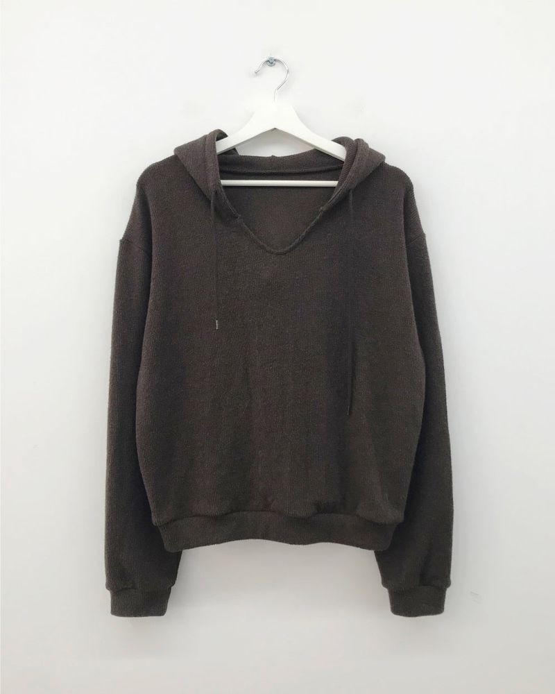 Lip Knit Hoodie (5Colors)
