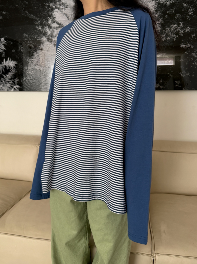 raglan stripe T