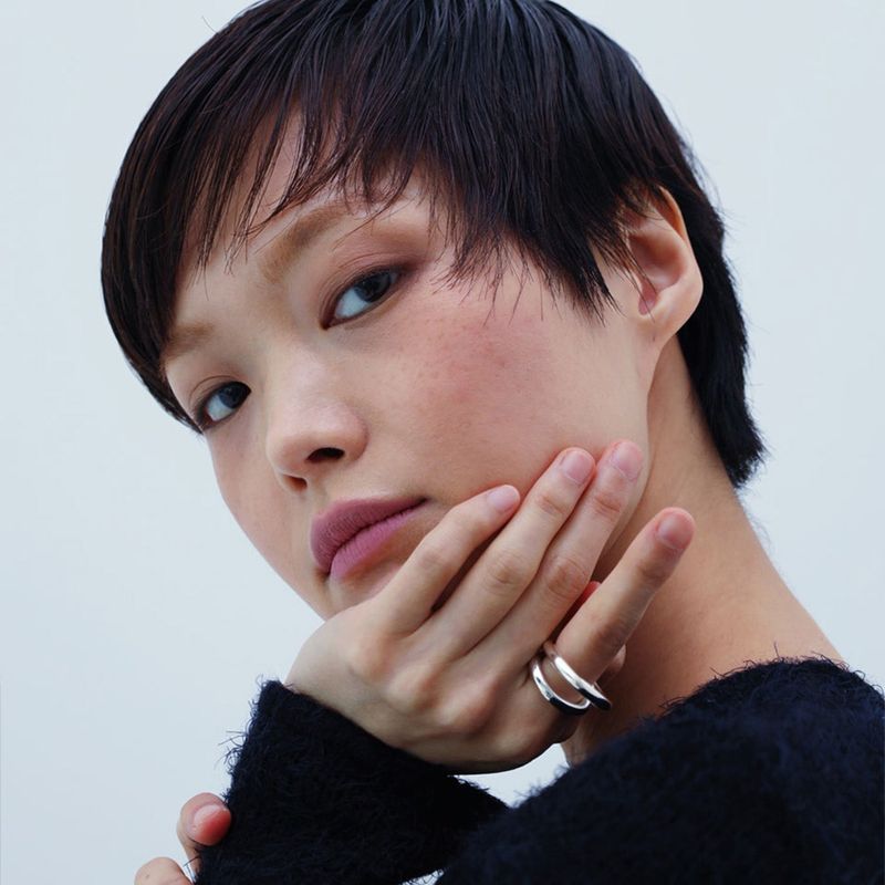 【MADE】 Two lines ring glossy