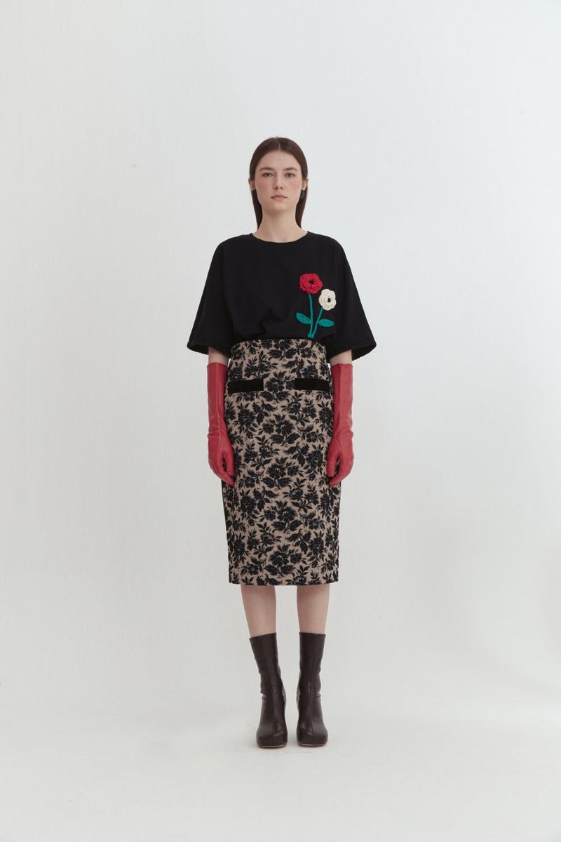 High waist skirt