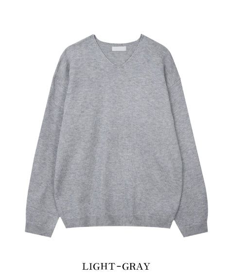 Modi loose fit v-neck knit