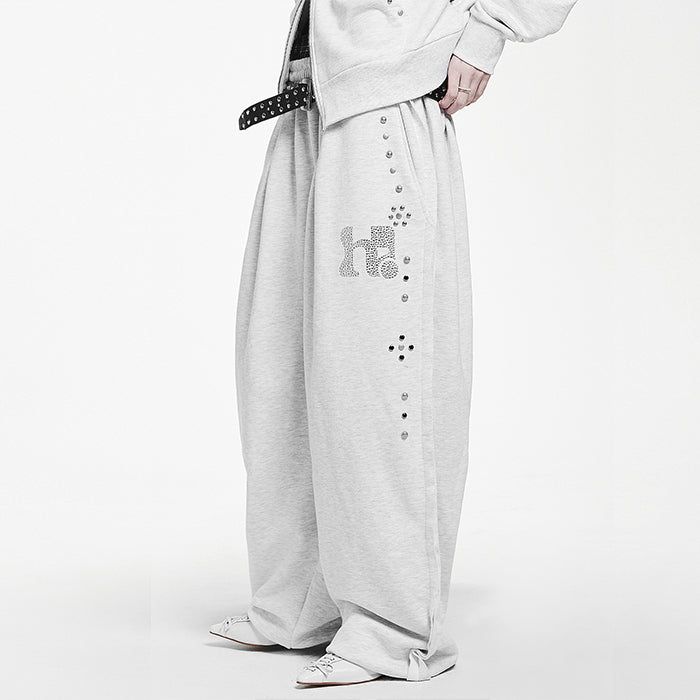 HOLY NUMBER 7(ホーリーナンバーセブン)の「Simple One Tuck String Pants_WHITE MELANGE(Pants)」