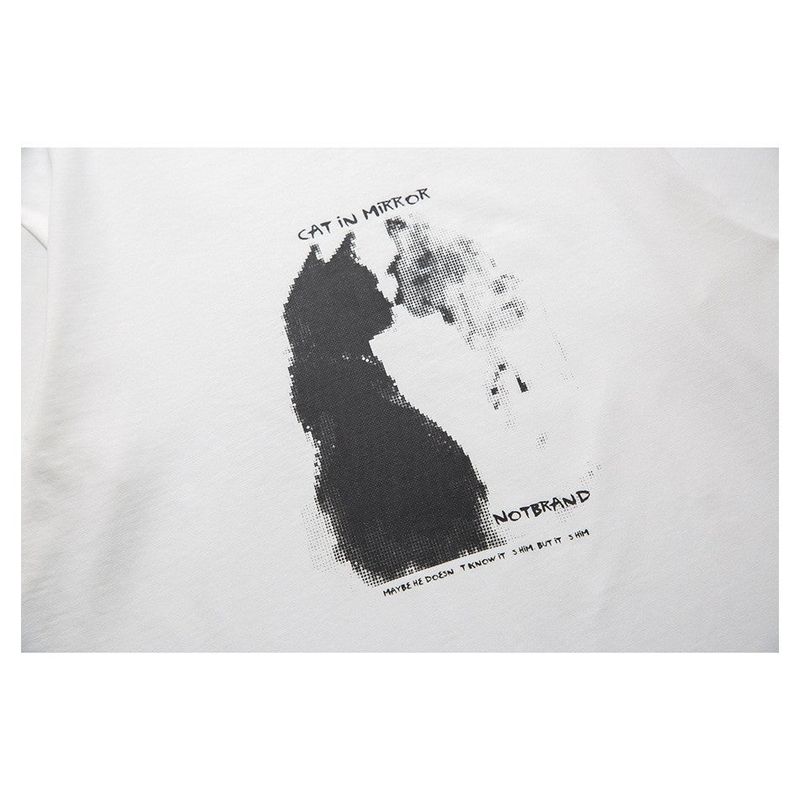 Ezra Cat Mirror Tee
