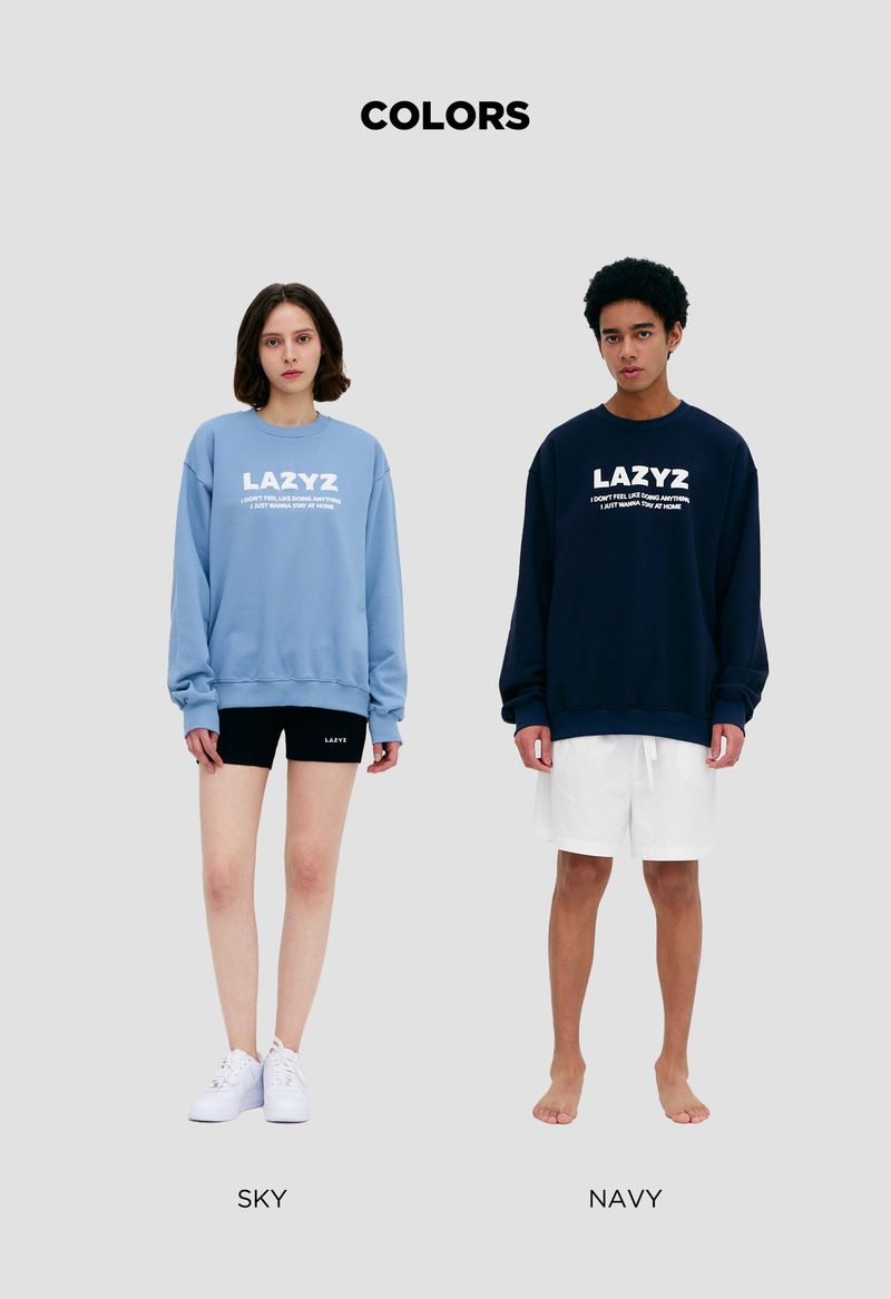 Lettering Logo Sweatshirts (2 Colors)